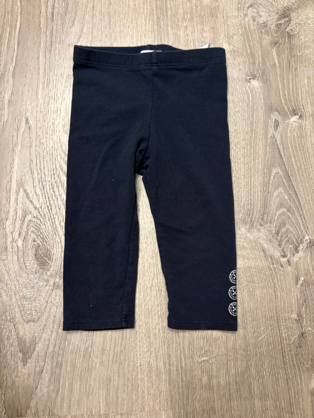Baby Girl's Little Marc Jacob's Navy Blue Leggings- Size 6 Months